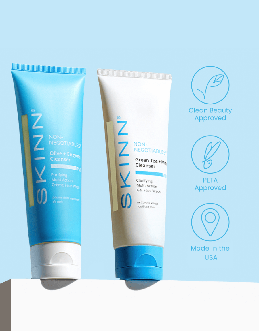 AM + PM Cleanser Duo - Travel Set