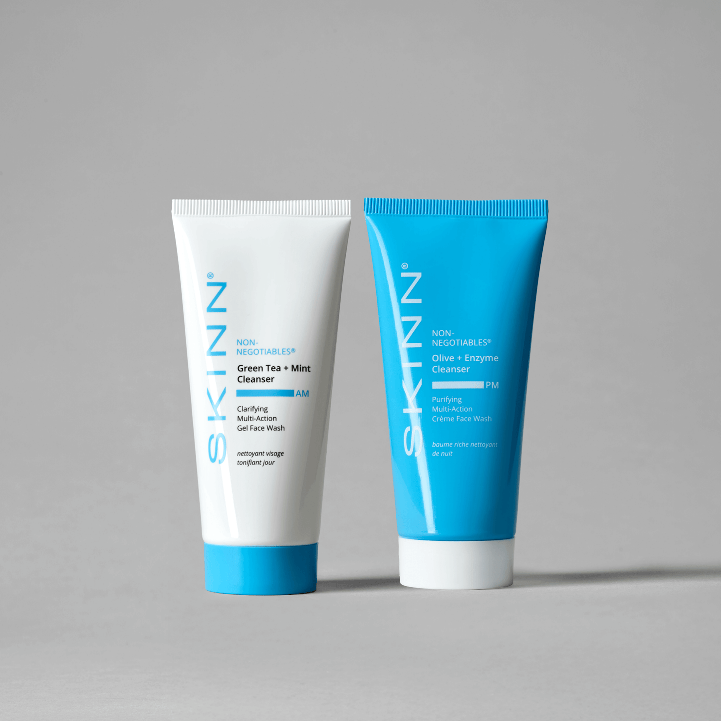 AM + PM Cleanser Duo - Travel Set