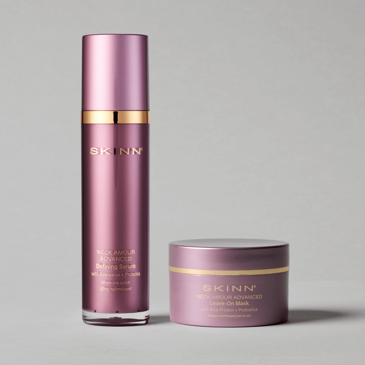 Skinn Cosmetics: Leave-On Mask with Rice Protein + Probiotics Comfort Body care anti-aging Neck treatment
