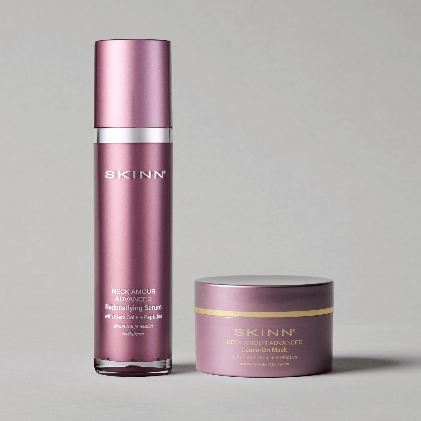 Skinn Cosmetics: Leave-On Mask with Rice Protein + Probiotics Comfort Body care anti-aging Neck treatment
