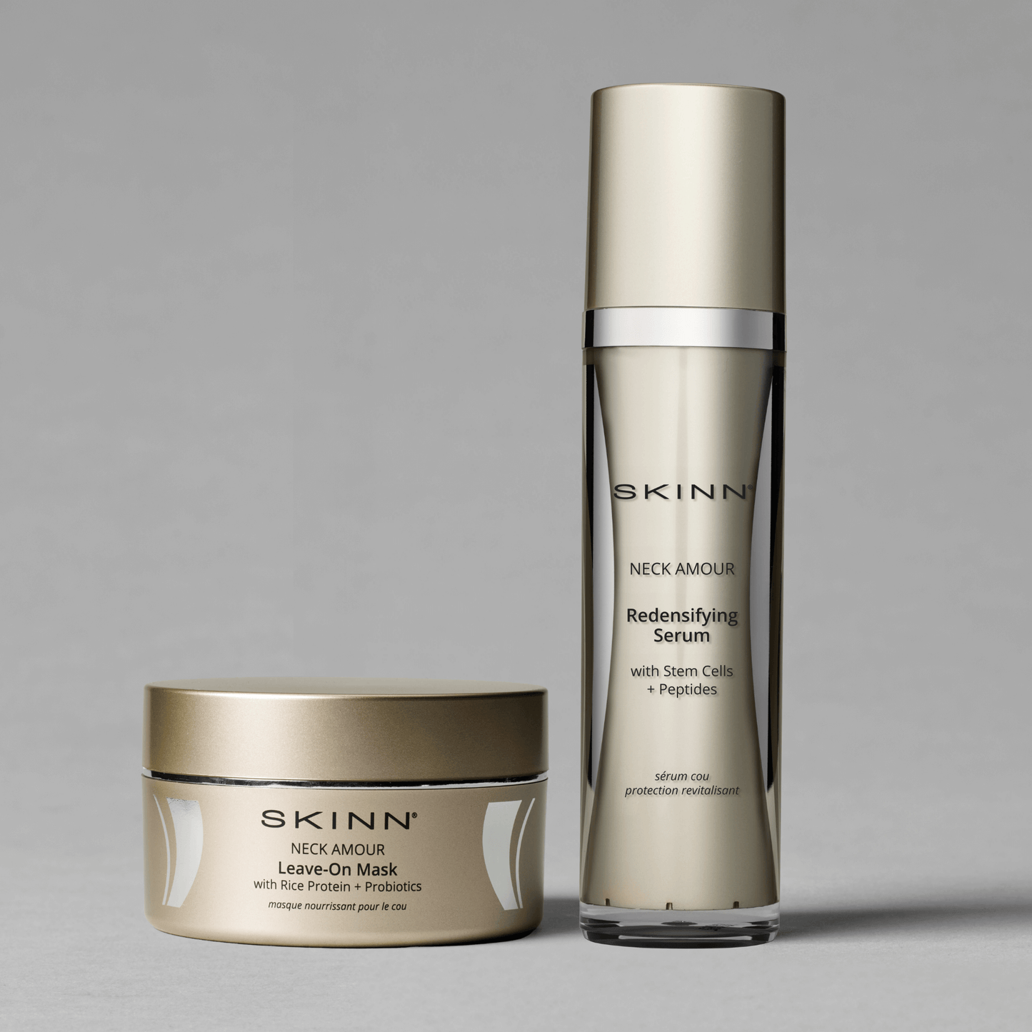Skinn Cosmetics: Leave-On Mask with Rice Protein + Probiotics Comfort Body care anti-aging Neck treatment