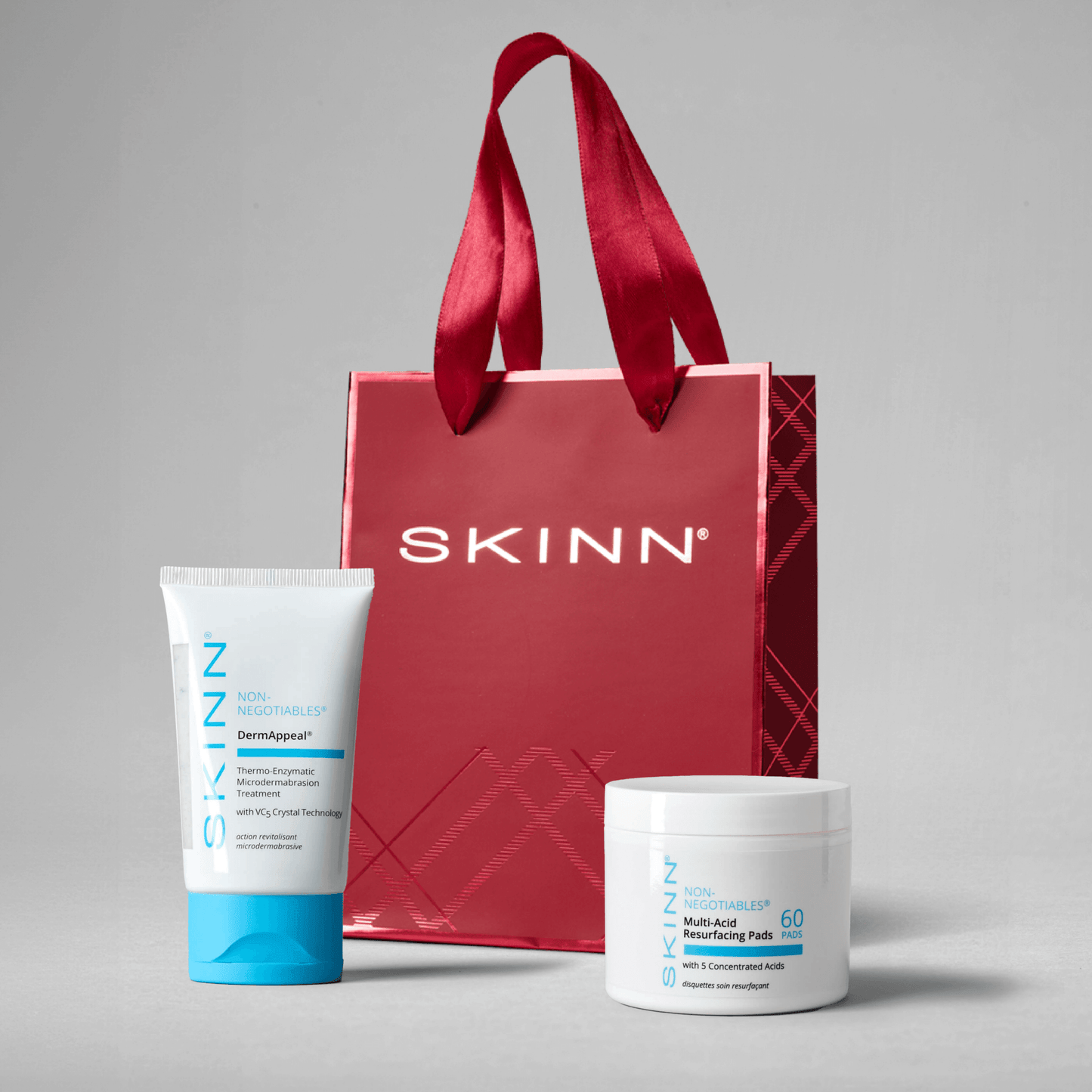SKINN DermAppeal & Resurfacing Pads Duo – Holiday Gift Set