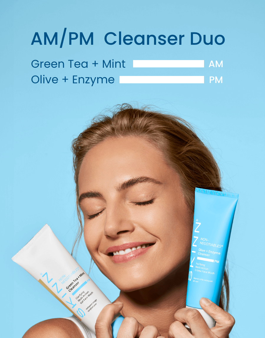 AM + PM Cleanser Duo - Travel Set