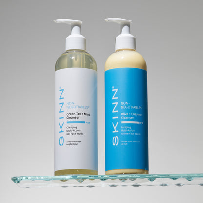SKINN AM + PM Cleanser 12 oz Duo - Black Friday Exclusive