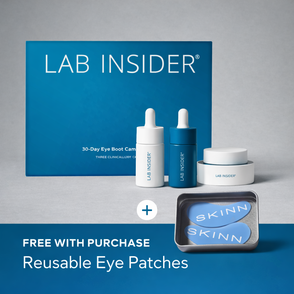 SKINN 30-Day Eye Boot Camp™ + Free Reusable Eye Mask - Limited Time Offer
