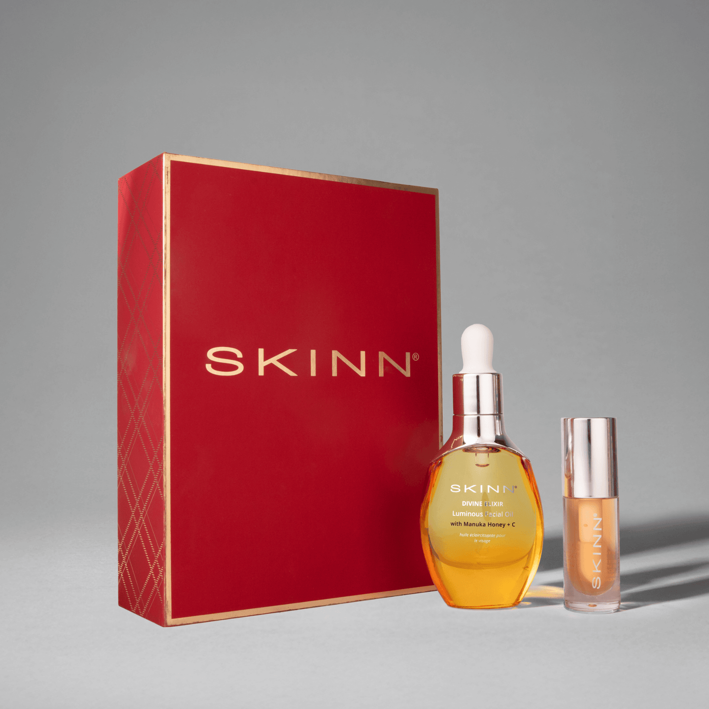 Luminous Facial Oil with SWT-7 + Golden Lip Oil Holiday Set