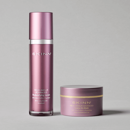 Skinn Cosmetics: Leave-On Mask with Rice Protein + Probiotics Comfort Body care anti-aging Neck treatment