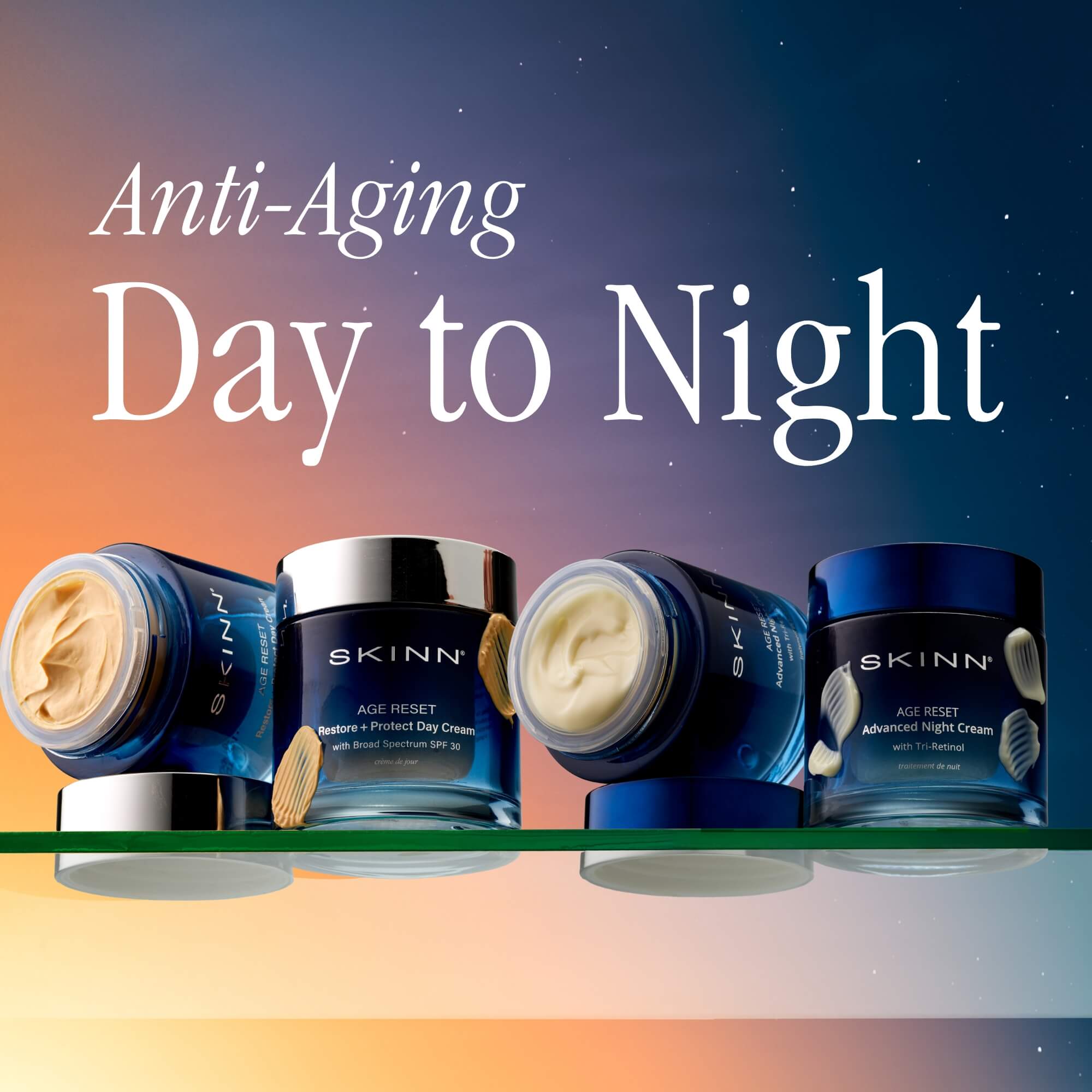 Day to Night Cream Duo – SKINN
